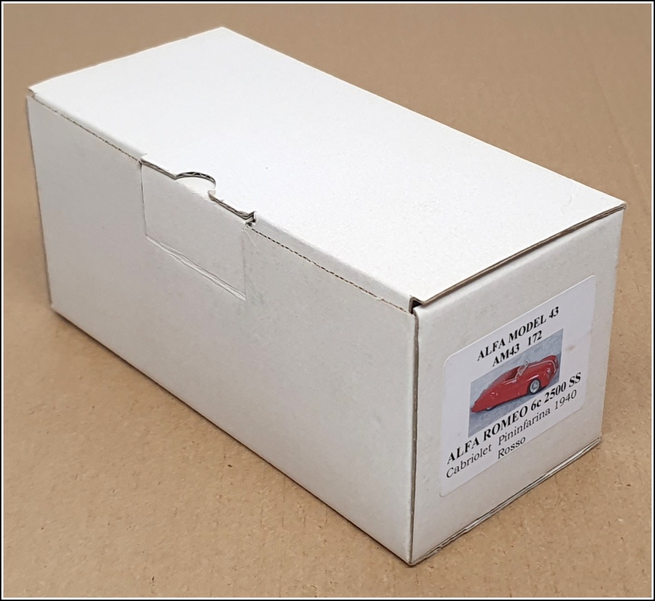 JOLLY MODEL 1/43 ALFA ROMEO 6C 2500 未使用 JOLLY MODEL 1/43 ALFA ROMEO 6C 2500 未使用