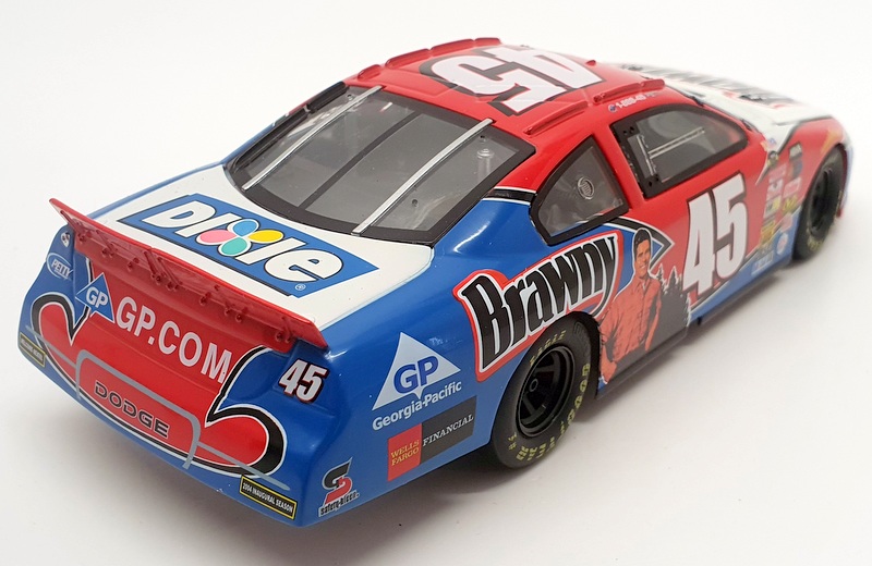 Racing Champions 1/24 Scale KP4W245BR - Stock Car Pontiac #45 Nascar - Red/White