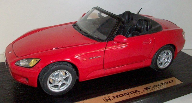 Maisto 1/18 Scale - 31879 Honda S2000 Japanese Version Red | eBay