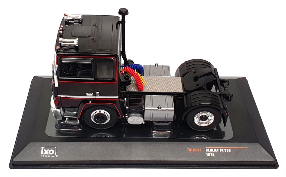 Ixo 1/43 Scale Diecast TR140.22 - 1978 Berliet TR 350 Truck - Black