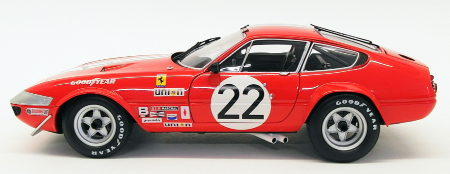 Kyosho 1/18 Scale Model 08164B - Ferarri 365 GTB4 Daytona Competizione Kyosho 1/18 Scale Model 08164B - Ferarri 365 GTB4 Daytona Competizione