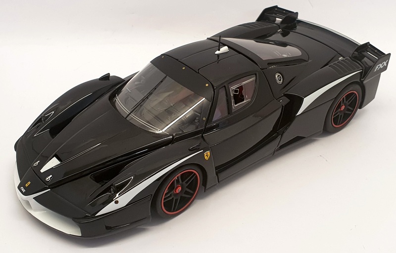 Hot Wheels 118 Scale N2056 Ferrari Fxx Evoluzione Black White Stripes Elite Ebay 5689