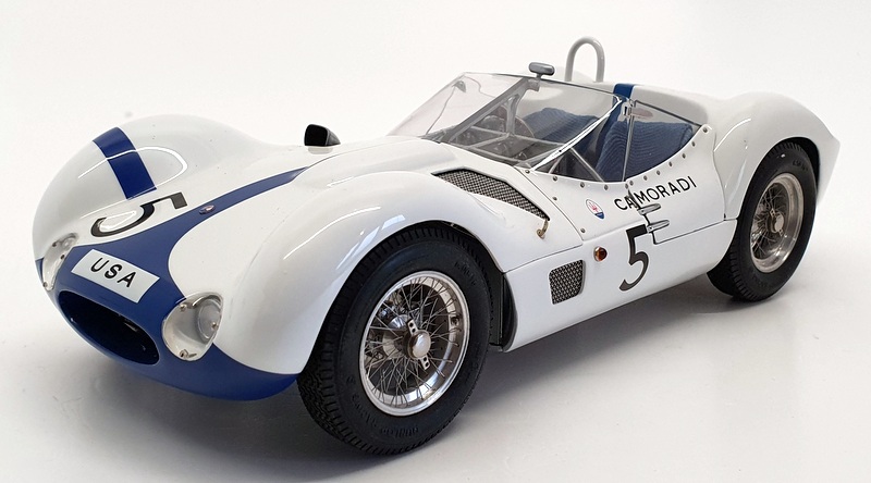CMC 1/18 Scale Model Car M-047 - 1960 Maserati Tipo 61 Birdcage Nurburgring CMC 1/18 Scale Model Car M-047 - 1960 Maserati Tipo 61 Birdcage Nurburgring