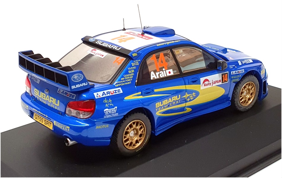 HPI Racing 1/43 Scale 947 - Subaru Impreza WRC 2006 Japan #14