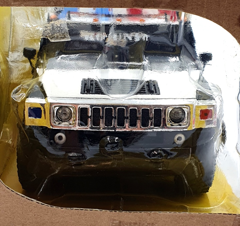 Jada 1/24 Scale Diecast 90513 - Hummer H2 Heat Emergency Black