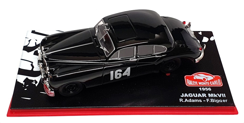 Altaya 1/43 Scale 251023 - Jaguar MkVII N 164 Monte Carlo 1956 - Adams/Bigger