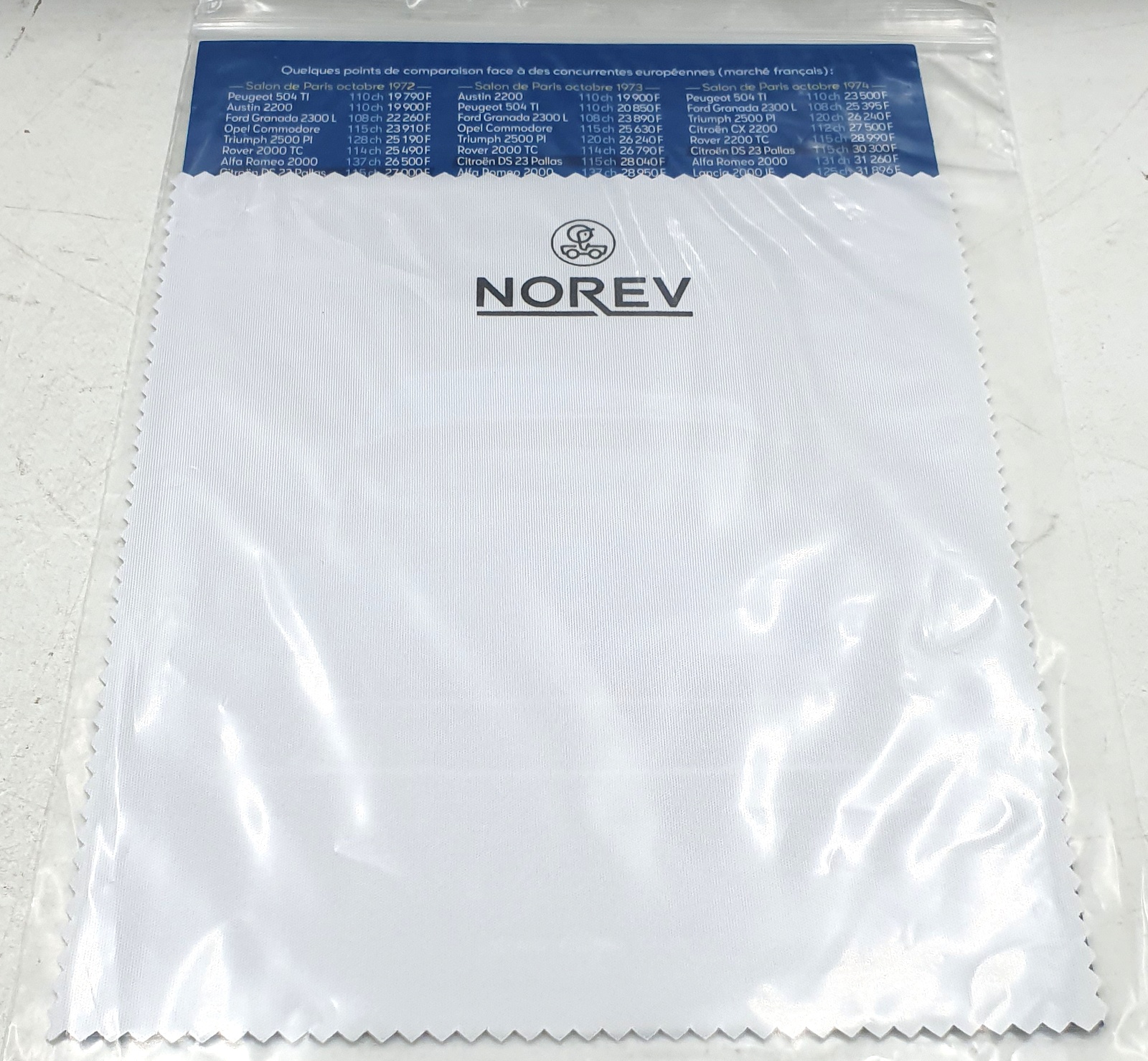 Norev 1/12 Scale Diecast Model 121730 Citroen DS 23 Pallas 1973 Tholonnet Beige