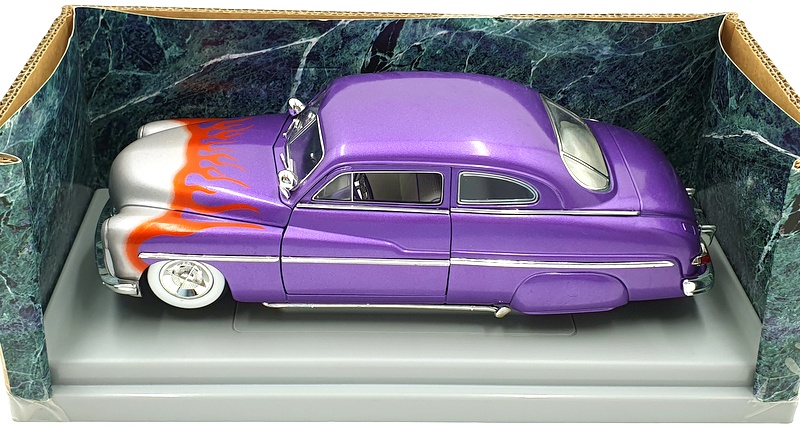 Ertl 1/18 Scale Diecast 7123 - 1949 Mercury Lead Sled - Purple