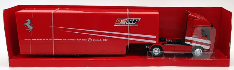 NewRay 1/43 Scale 15763 - Iveco Stralis F1 Transporter Truck - Ferrari