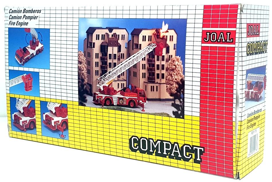 Camion De Pompiers Joal Compact – Échelle 1/50 – Réf 173 – Occasion