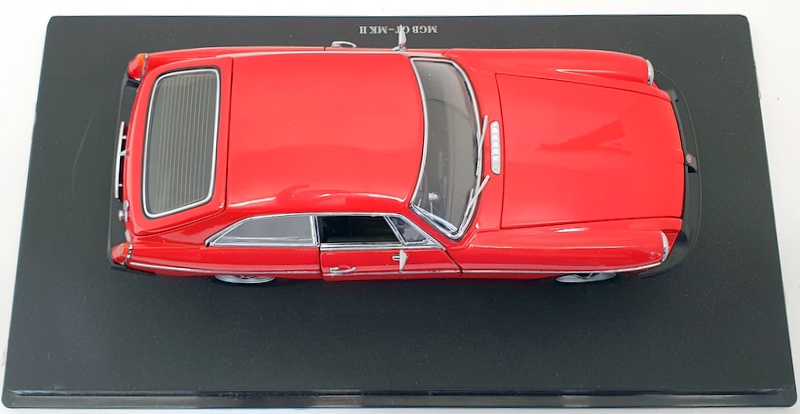 Universal Hobbies 1/18 Scale 4455 - MGB GT MK2 Rubber Bumpers Flamenco colour
