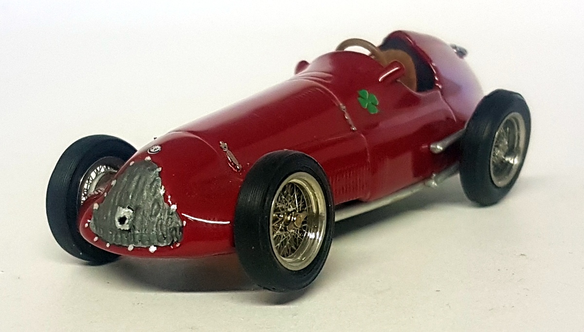 Unbranded 1/43 Scale Resin Model - 515 - Alfa Romeo F1 Race Car Red