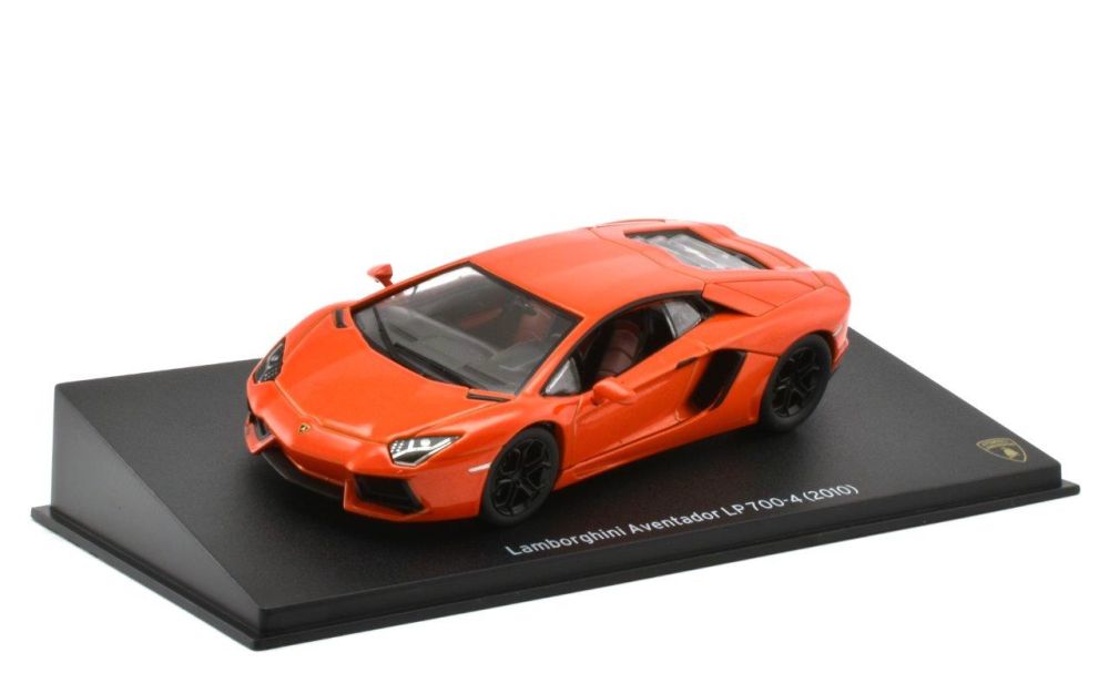 Altaya 1/43 Scale Diecast - JT02 Lamborghini Aventador LP 700-4 Orange - 2010