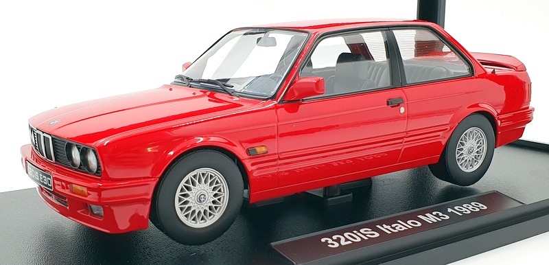 ミニカー 1/18 1989 BMW 320 is M3 1/18 BMW 3 Series 320iS Italy M3 E30 1989 Red Model Car by