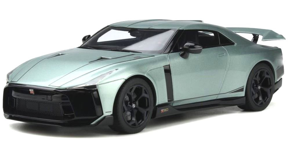 GT Spirit 1/18 Scale Resin GT284 - 2021 Nissan GTR R50 - Met Green