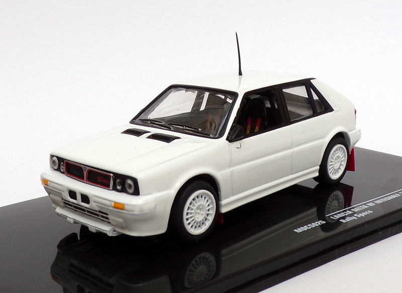 Ixo 1/43 Scale MDCS026 - 1989 Lancia Delta HF Integrale 16v Rally Specs - White