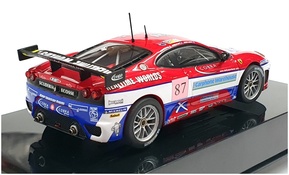 Hotwheels 1/43 Scale P9951 - Ferrari F430 GTC 24H Le Mans 2006 - Red