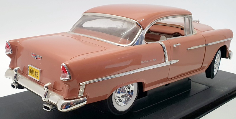 Ertl 1/18 Scale Model Car 36603 - 1955 Chevy Bel Air - Pastel Pink