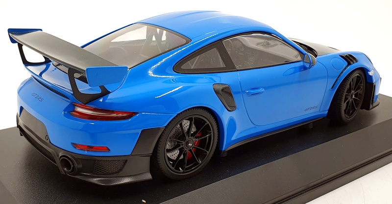 Minichamps 1/18 Scale 155 068308 - Porsche 911 GT2 RS 2018 - Blue