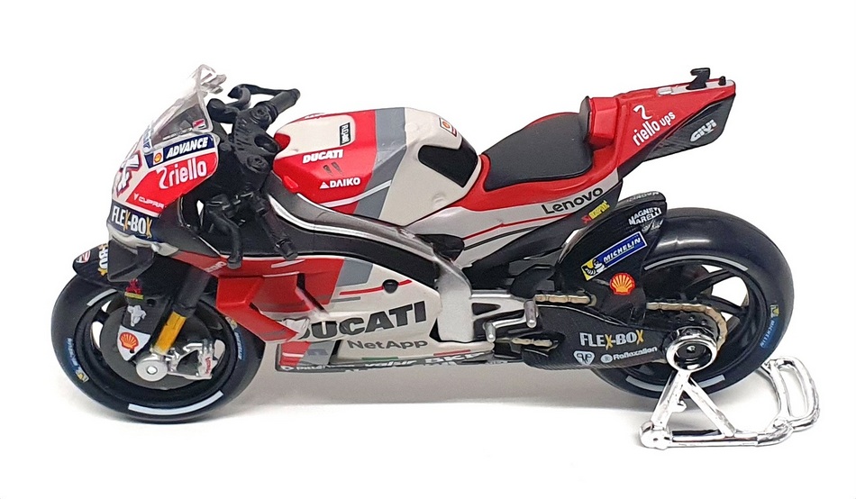 Maisto 1/18 Scale 31593 - Ducati Desmosedici MotoGP 2018 #4 Andrea Dovizioso