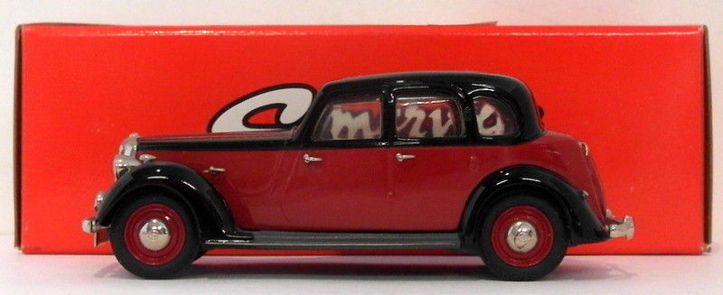 Somerville Models 1/43 Scale 148 - 1937 Rover P-2 (6 Light) - Maroon/Black