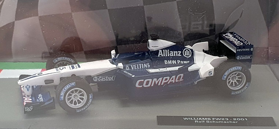Altaya 1/43 – F1 Williams FW23 2001 #5 Ralf Schumacher – Neuf Sous Boîte