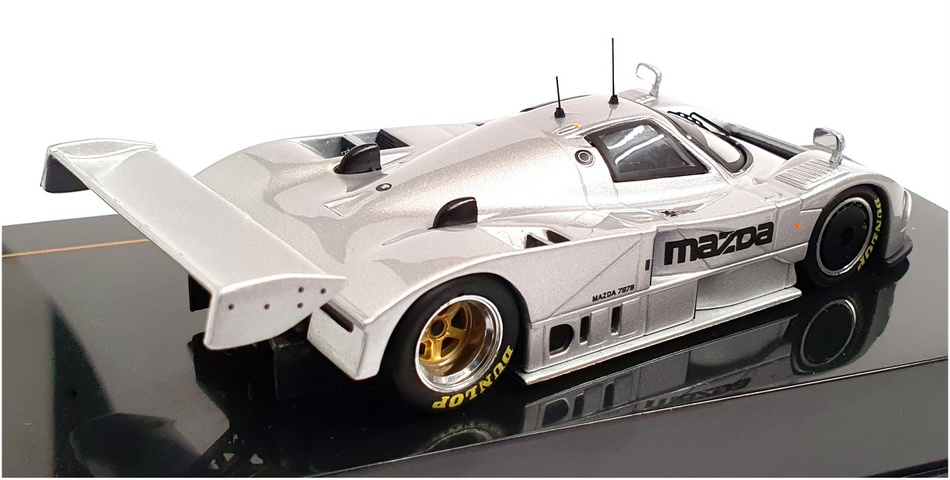  2002 ミニカー 1/43 シルバー 2012年製 Ixo 1/43 Scale Diecast LMC127 - 1991 Mazda 787B Test Version