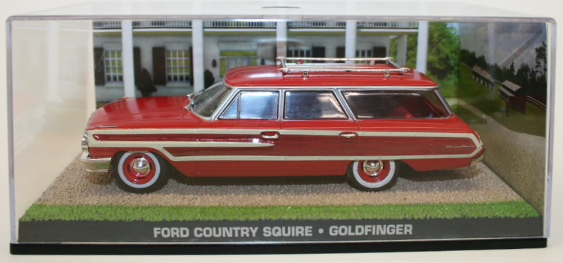 007 Fabbri 1/43 Scale Diecast Model - Ford Country Squire - Goldfinger 007 Fabbri 1/43 Scale Diecast Model - Ford Country Squire - Goldfinger