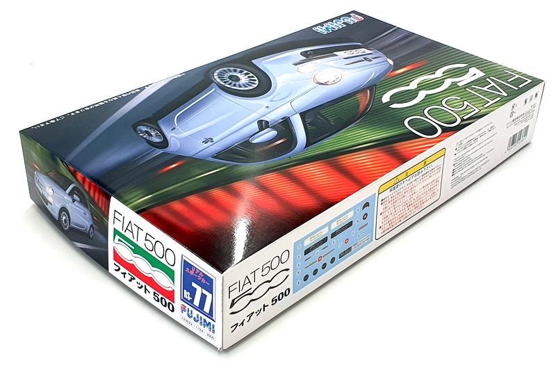 Fujimi 1/24 Scale Model Car Kit 123622 - FIAT 500
