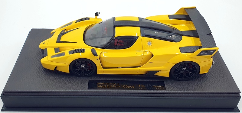 Top Marques 1/18 Scale Resin TOP064A - Gemballa Mig U01 - Yellow