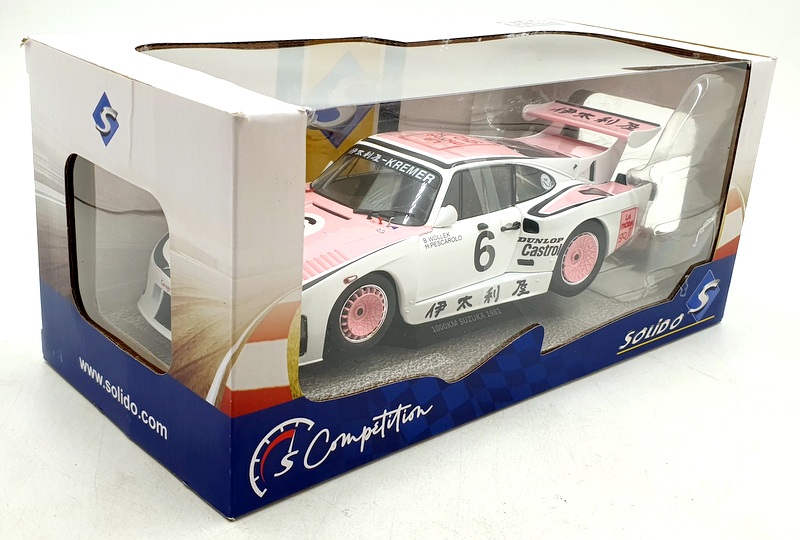 Solido 1/18 Scale Diecast S1807204 - Porsche 935 K3 Suzuka
