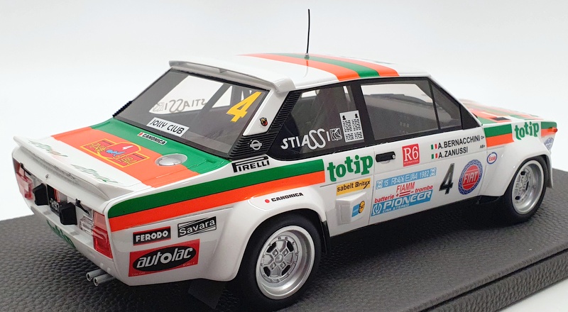 Top Marques 1/18 Scale TOP043H - Fiat 131 Abarth Totip #4 Rally D'Elba 1982 Top Marques 1/18 Scale TOP043H - Fiat 131 Abarth Totip #4 Rally D'Elba 1982