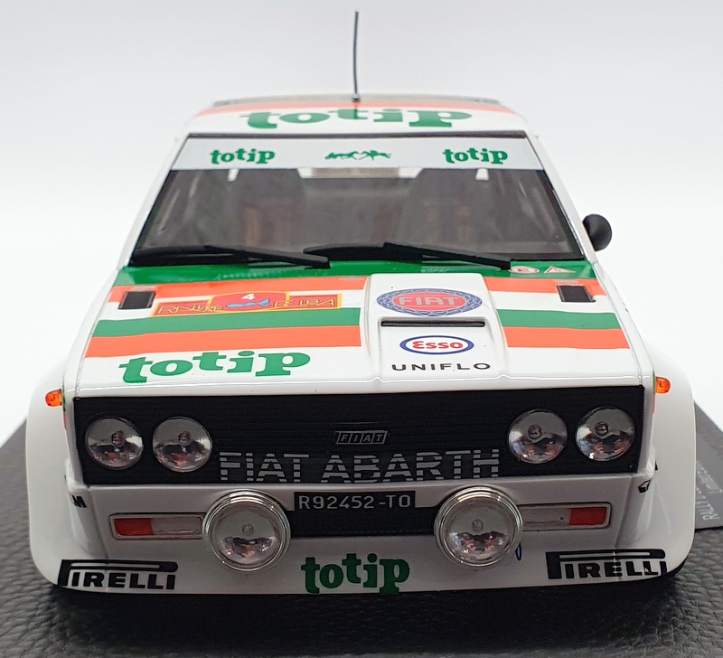 Top Marques 1/18 Scale TOP043H - Fiat 131 Abarth Totip #4 Rally D'Elba 1982 Top Marques 1/18 Scale TOP043H - Fiat 131 Abarth Totip #4 Rally D'Elba 1982