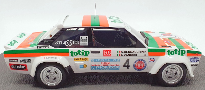 Top Marques 1/18 Scale TOP043H - Fiat 131 Abarth Totip #4 Rally D'Elba 1982 Top Marques 1/18 Scale TOP043H - Fiat 131 Abarth Totip #4 Rally D'Elba 1982