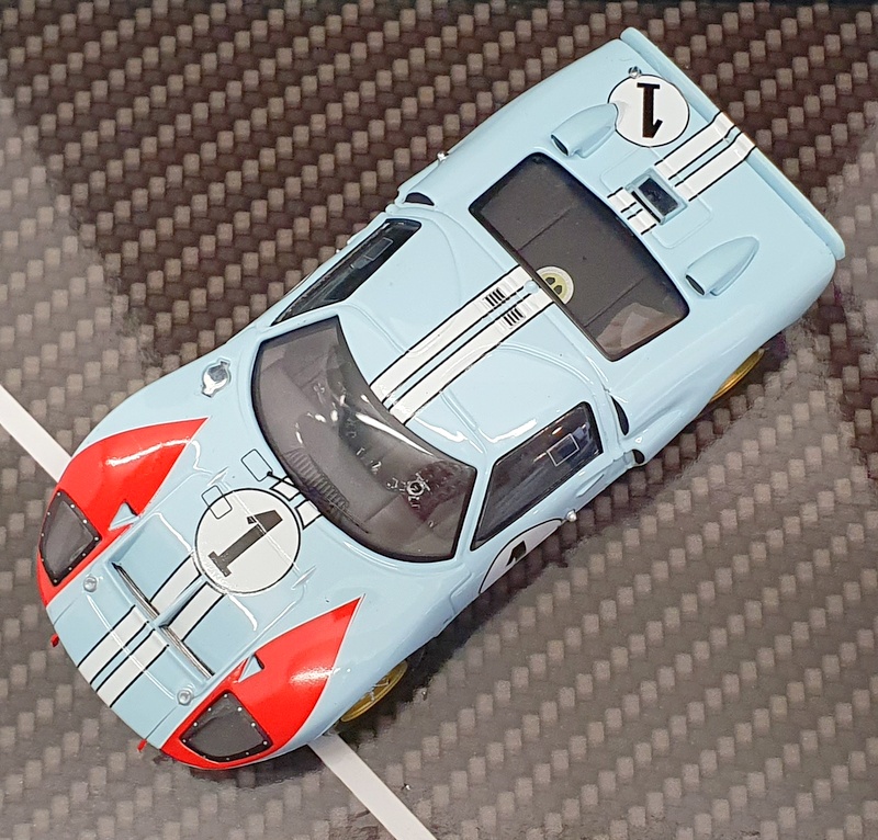 CMR 1/43 Model Car Scale 43055 - Ford GT40 MK II #1 2nd 24h Le Mans '66 M.Hulme