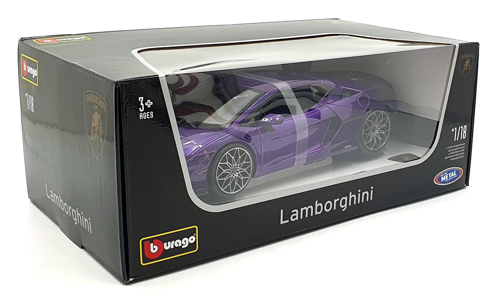 Burago 1/18 Scale Diecast 18-11052 - Lamborghini Temerario