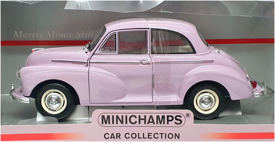 Minichamps 1/18 Scale 150 137001 - Morris Minor Million Edition - Lilac