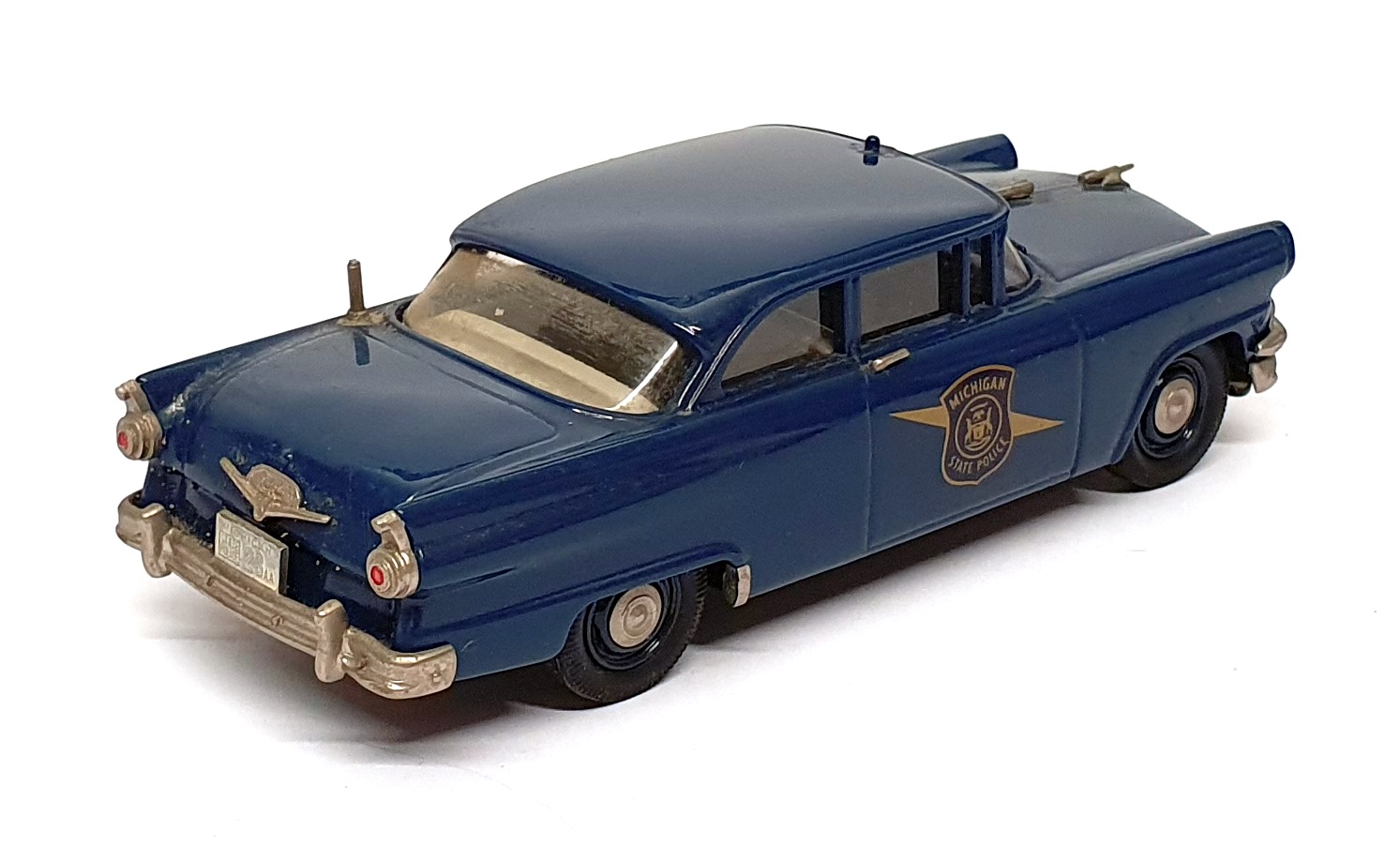 Brooklin 1/43 Scale LIB051 - 1956 Ford Mainline Michigan State Police - Blue Brooklin 1/43 Scale LIB051 - 1956 Ford Mainline Michigan State Police - Blue