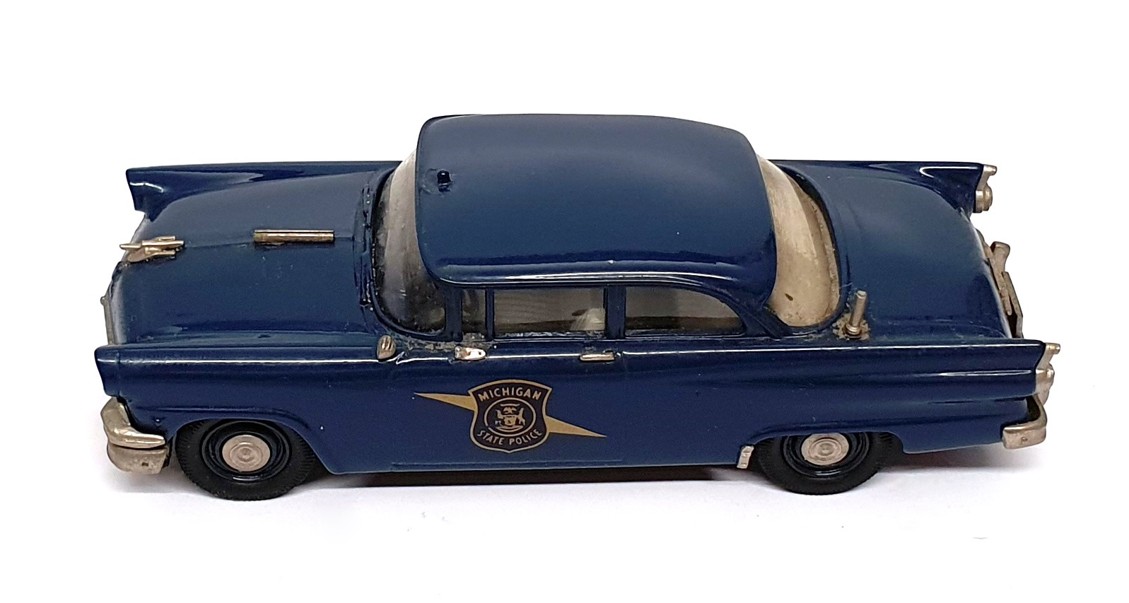 Brooklin 1/43 Scale LIB051 - 1956 Ford Mainline Michigan State Police - Blue Brooklin 1/43 Scale LIB051 - 1956 Ford Mainline Michigan State Police - Blue