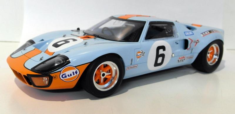 Spark 1/18 Scale Resin - 18LM69 Ford GT40 '6 Winner Le Mans 1969 Gulf ...