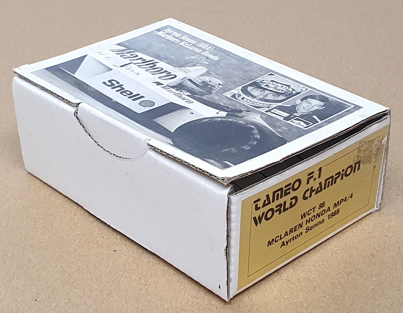 Tameo 1/43 Scale Unbuilt Kit WCT88 - F1 McLaren Honda MP4/4 Ayrton 