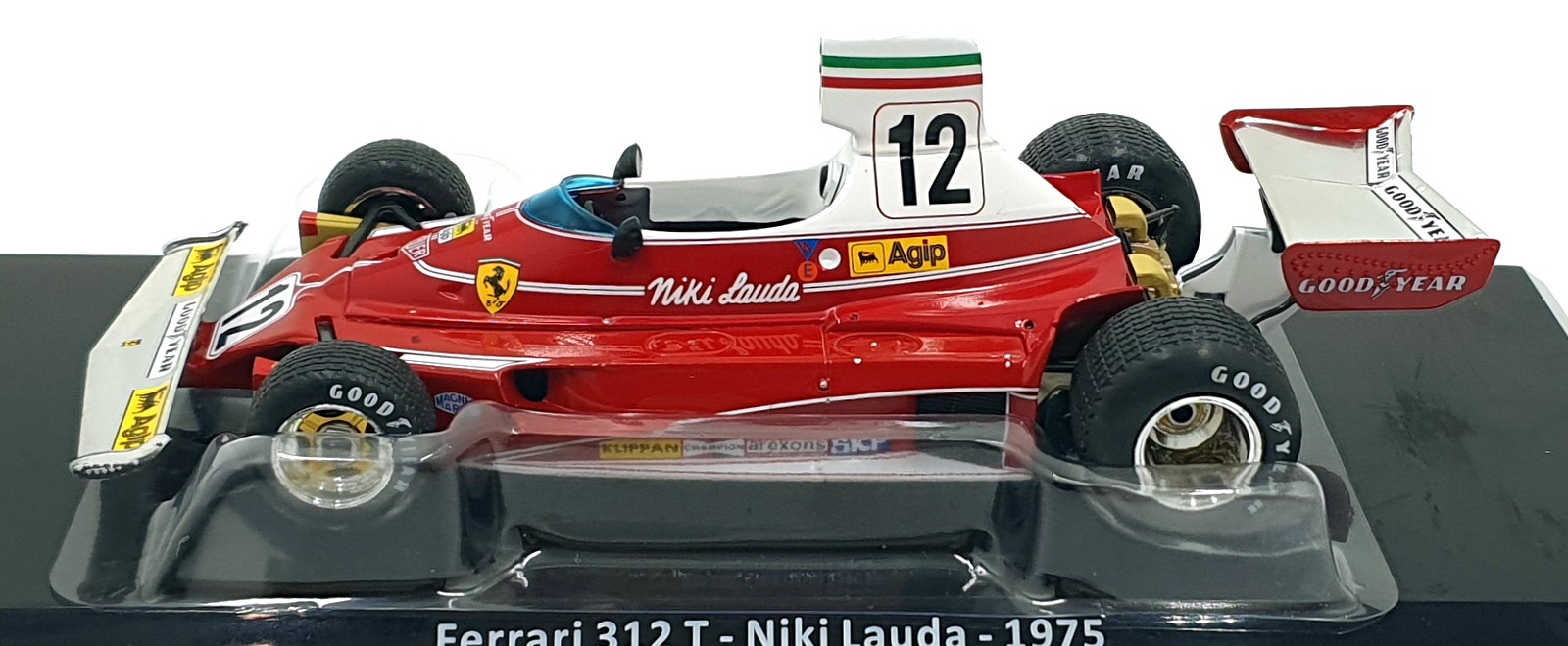 Miniature F1 Ferrari 312 T Niki Lauda 1975, IXO 1/24, Voiture De Sport Métal Neuve