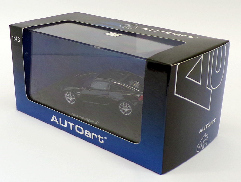 Autoart 1/43 Scale Model Car 55357 - Lotus Europa S - Black