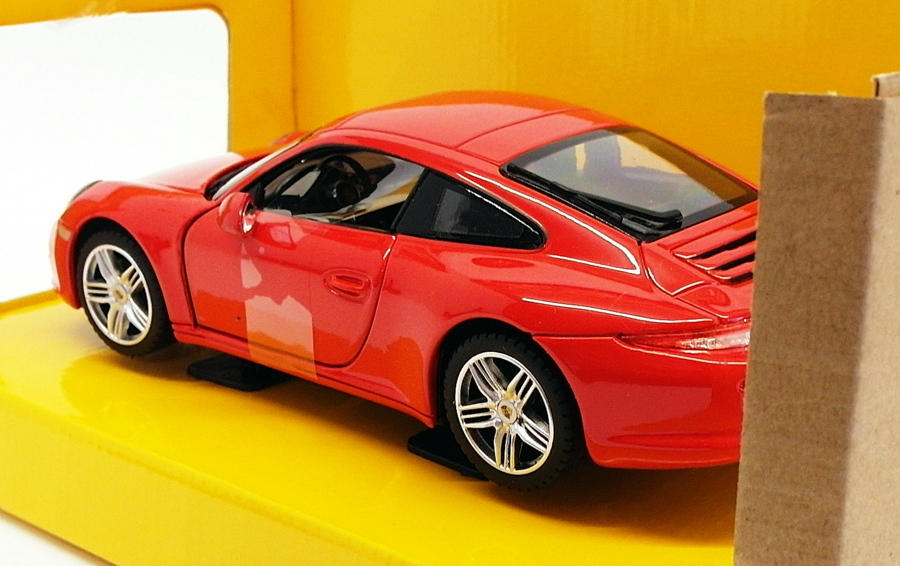 Rastar 1/24 Scale Diecast Model Car 56200 - Porsche 911 Carrera S - Red