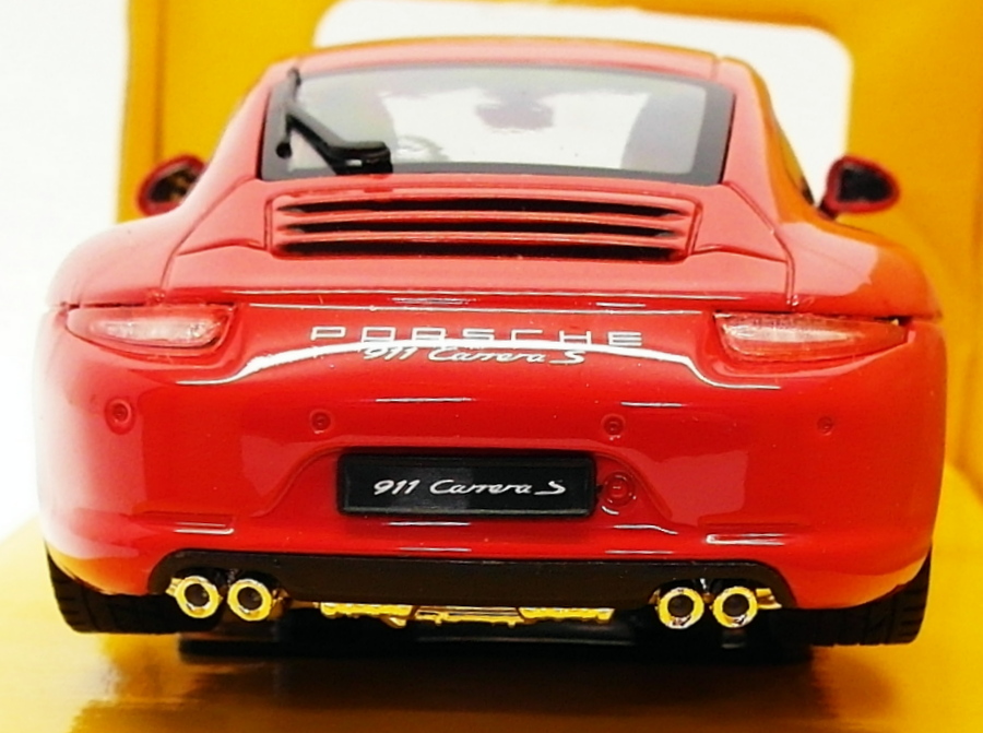 Rastar 1/24 Scale Diecast Model Car 56200 - Porsche 911 Carrera S - Red