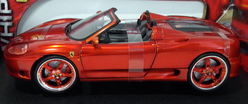 Hot Wheels 1/18 Scale Diecast - G8984 Ferrari 360 Spider Custom