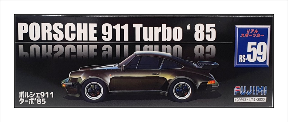 Fujimi 1/24 Scale Unbuilt Kit 126593 - 1985 Porsche 911 Turbo