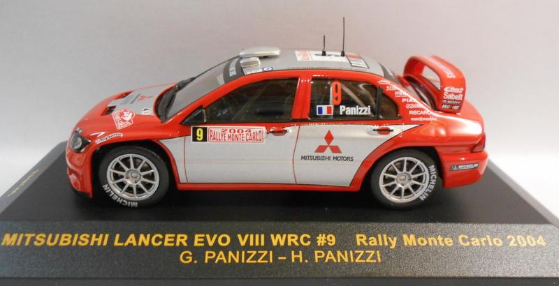 Ixo 1/43 Scale RAM146 MITSUBUSHI LANCER EVO VIII WRC #9 2004