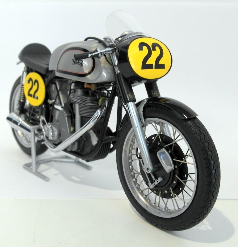 Minichamps 1/12 Scale diecast - 122 132400 Norton Manx Ray Petty 1960 ...