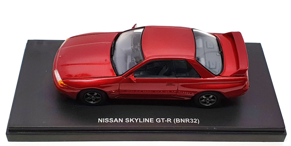 Kyosho 1/43 Scale 08361R - Nissan Skyline GT-R (BNR32) - Met Red